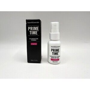 Bare Minerals Prime Time Original Foundation Primer Full Size 1oz/ 30ml New